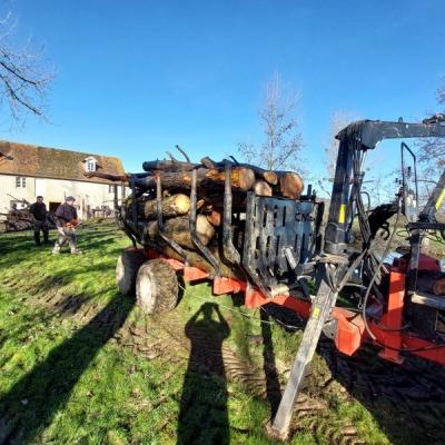 Nettoyage du moulin de Guénard 2024