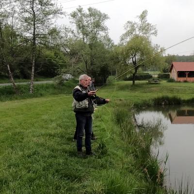 Atelier apprentissage  de pêche à la mouche